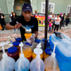 A street-cart vendor serves up ice and fruit in Hollywood, Calif. (Francine Orr/Los Angeles Times via Getty Images)